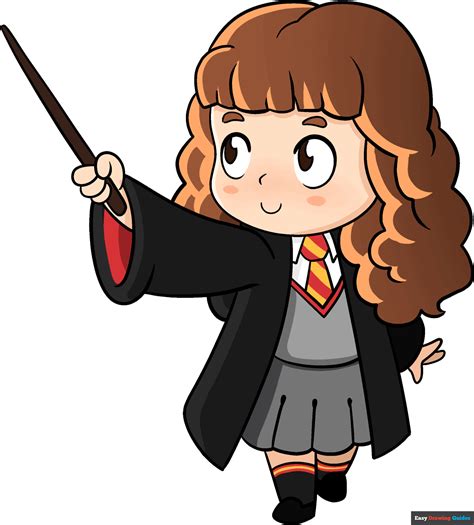 How to Draw Hermione Granger from Harry Potter